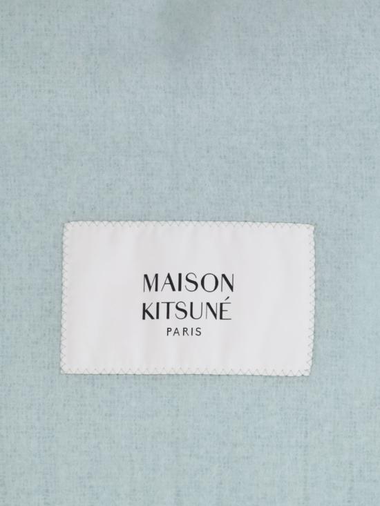 26FW 메종키츠네 베이비 알파카 스카프 LM06206WA0022 0555 Water - MAISON KITSUNE