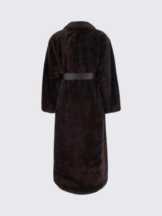 26FW 핑코 코트 107168A3FK L72 Brown - PINKO