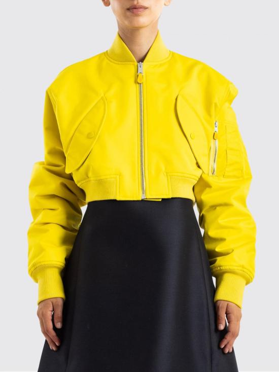 26FW 발렌시아가 자켓 A0029MTTO29 7200 Yellow