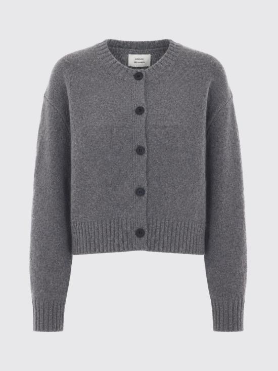 26FW 루루 드 세종 가디건 REMUS ANTHRACITE MELANGE Charcoal - LOULOU DE SAISON