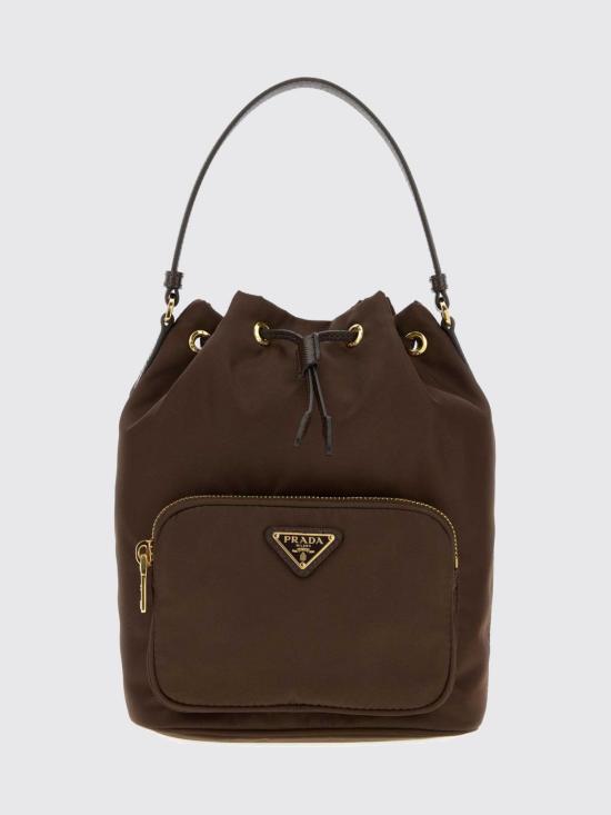 26FW 프라다 리에디션 1995 리나일론 듀엣 버킷백 1BH038RV44 F0038 Brown