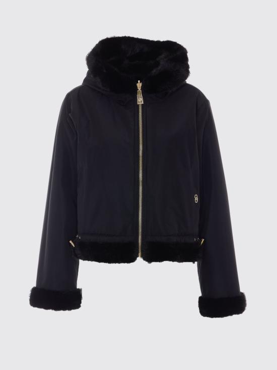 26FW 리우조 코트 TF6005E1135 22222 Black - LIU JO