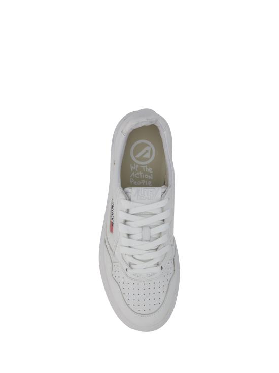 26FW 오트리 메달리스트 로우 스니커즈 AULMSG10 WHITE - AUTRY
