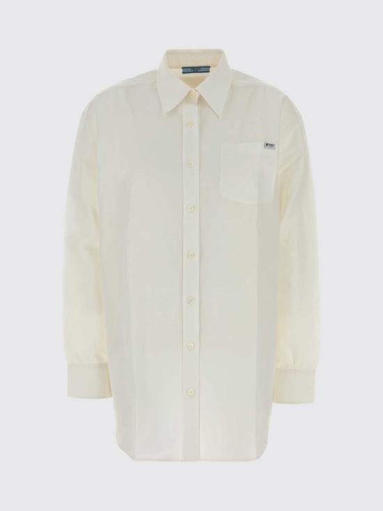 26FW 프라다 셔츠 P448JSOOO189C F0009 White