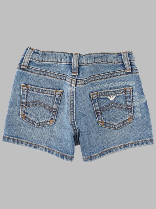  엠포리오 아르마니 데님 숏팬츠 3LES32B 2DP9Z0941 BLUE - EMPORIO ARMANI