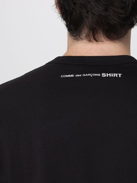 26FW 꼼데가르송 반팔 티셔츠 FRT007 3 Black - COMME DES GARCONS