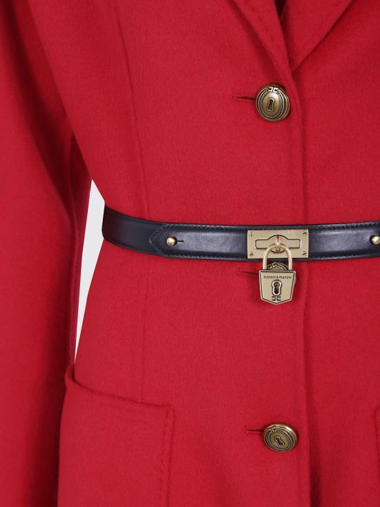 26FW 엘리자베타프랜치 코트 CP03D67E2 CG5 Red - ELISABETTA FRANCHI