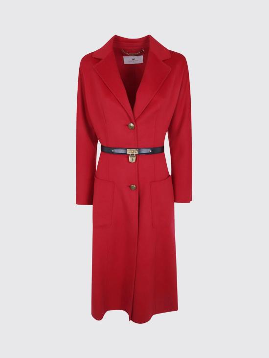 26FW 엘리자베타프랜치 코트 CP03D67E2 CG5 Red - ELISABETTA FRANCHI