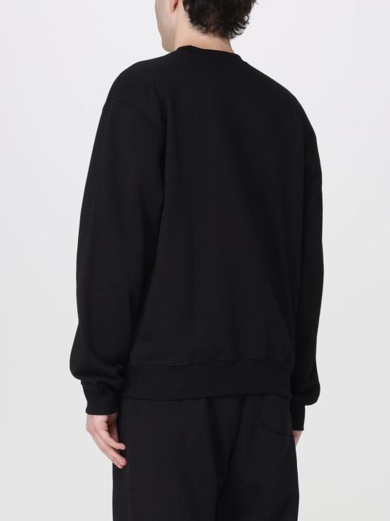 26FW 칼하트 WIP 로고 스웨트셔츠 I030546 0D2XX Black 1 - CARHARTT WIP