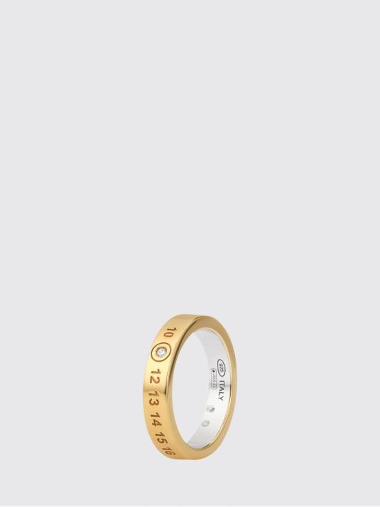 26FW 마르지엘라 뉴메리컬 다이아몬드 링 SM1UQ0121P8864 702 Gold