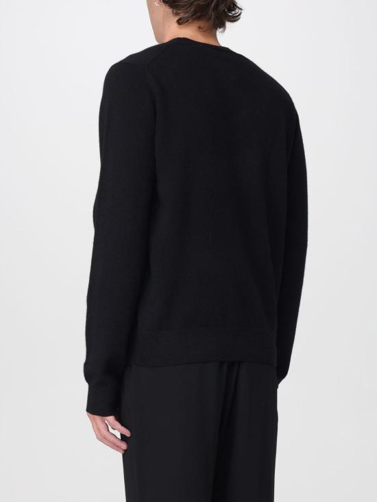 26FW 꼼데가르송 울 스웨터 FZN108 1 Black - COMME DES GARCONS