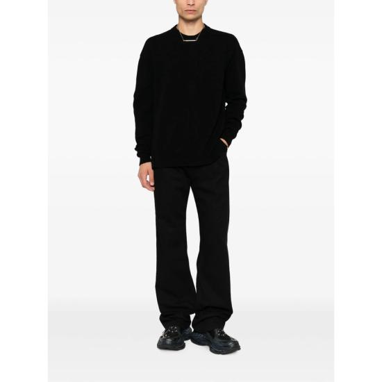 26FW 릭 오웬스 스웨터 RU02F4684 WSBR 09 BLACK - RICK OWENS
