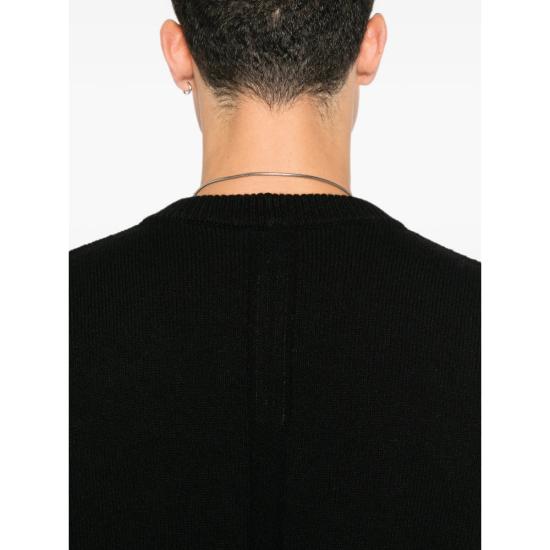 26FW 릭 오웬스 스웨터 RU02F4684 WSBR 09 BLACK - RICK OWENS