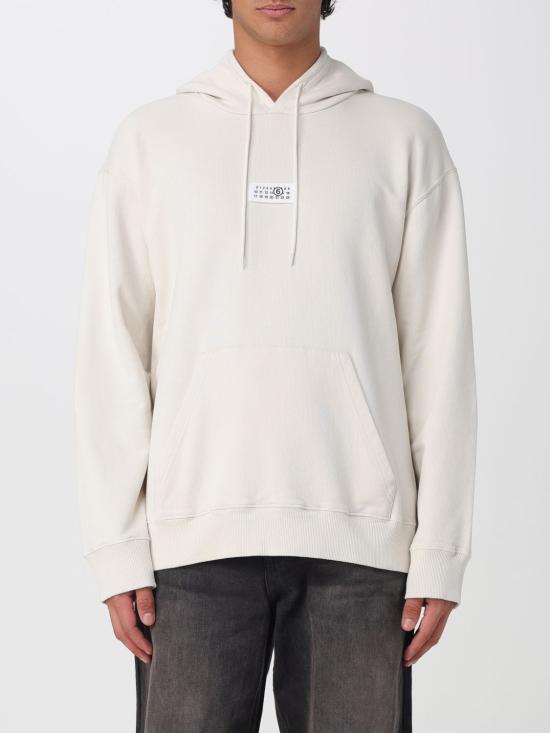 26FW MM6 메종마르지엘라 후드 티셔츠 SH0GU0048M25025 103 Yellow Cream