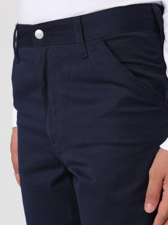 26FW 칼하트 WIP 심플 팬츠 I034907 1C02 Navy - CARHARTT WIP