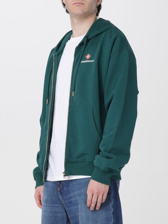 26FW 카사블랑카 스웨터 MPF26JTP512 01 Green - CASABLANCA