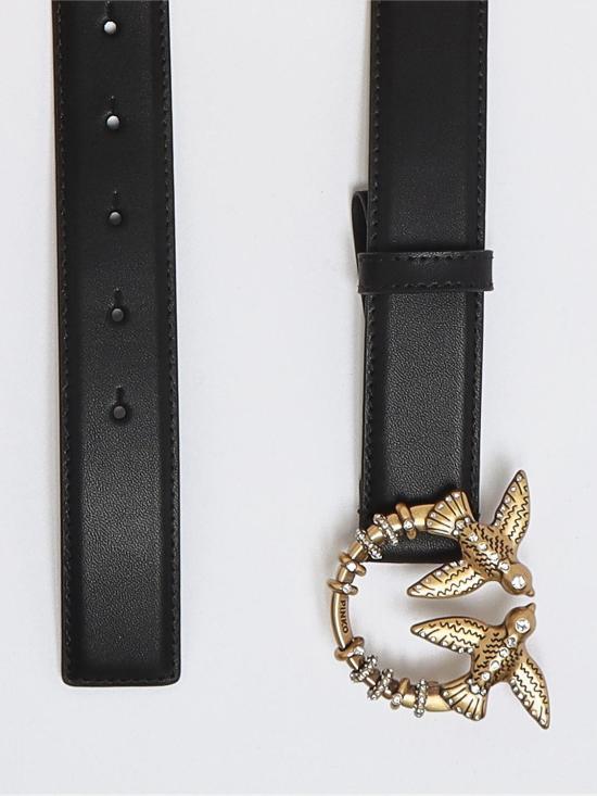 26FW 핑코 레귤러 벨트 107153A0F1 Z99Q Black - PINKO