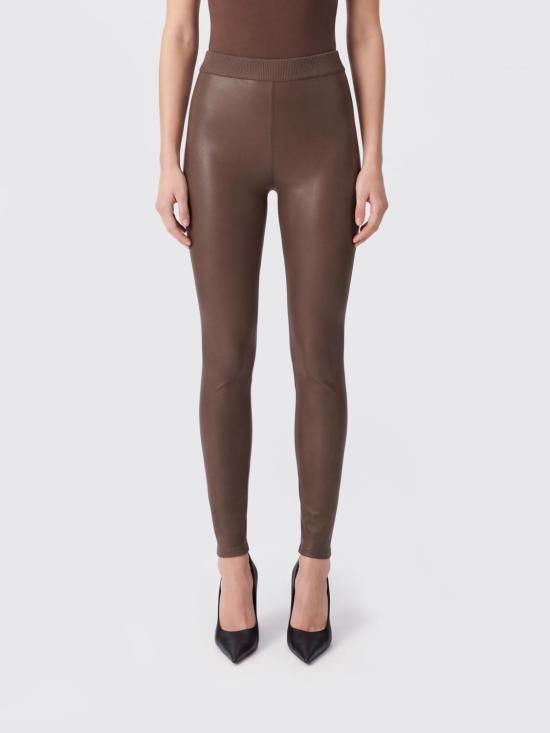 26FW 발렌시아가 테크웨어 레깅스 A0094OT5355 2150 Brown