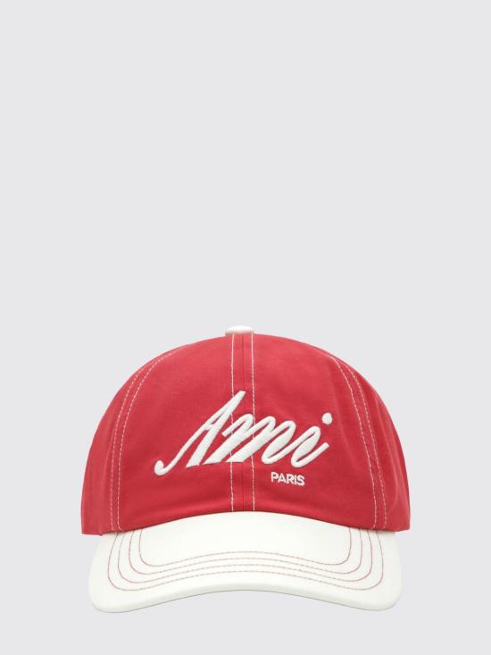 26FW 아미 모자 UCP293AW0053 A202 Red - AMI