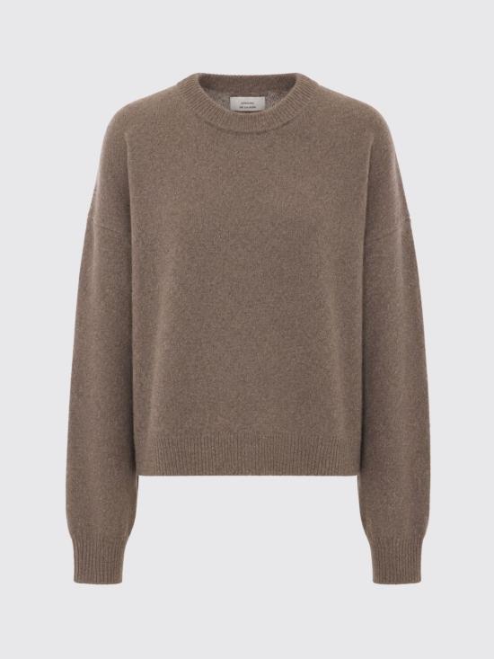 26FW 루루 드 세종 스웨터 TRISTANLDS ASHES MELANGE Beige - LOULOU DE SAISON
