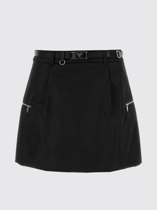 26FW 프라다 스커트 21H055SOOO1WQ8 F0002 Black