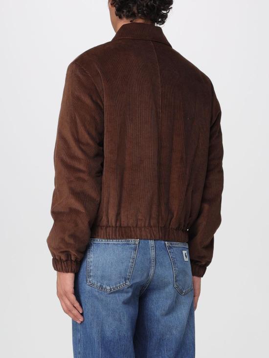 26FW 아미 울 아미 드 꾀흐 패딩 재킷 HJK830CO0089 2221 Brown - AMI