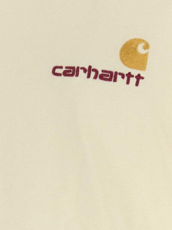 26FW 칼하트 WIP 숏슬리브 아메리칸 스크립트 티셔츠 I029956 05XX Natural - CARHARTT WIP