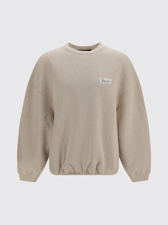 26FW 자크뮈스 긴팔 티셔츠 SSU00215AJ00325 150 Beige - JACQUEMUS