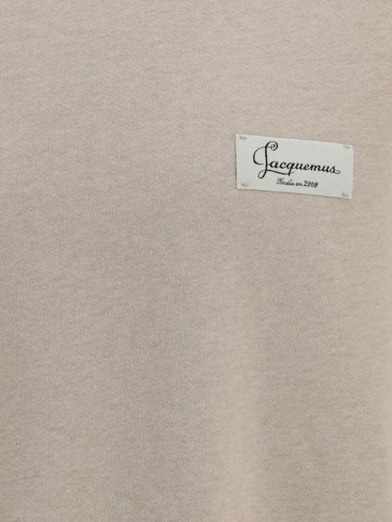 26FW 자크뮈스 긴팔 티셔츠 SSU00215AJ00325 150 Beige - JACQUEMUS
