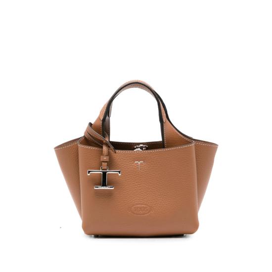 26FW 토즈 마이크로 토트백 XBWAPAFL000Q RIS410 BROWN