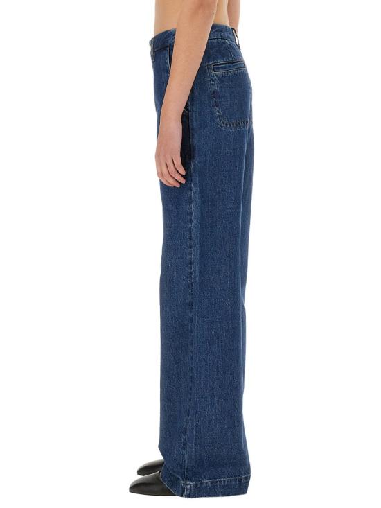 25FW 아페쎄 시사이드 진 COHTD F09085 IAL BLUE - A.P.C.