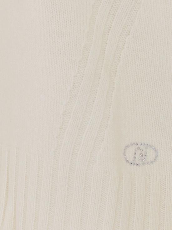 26FW 리우조 터틀넥 WF6219MS009 10701 White - LIU JO