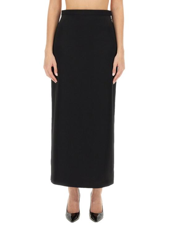  랑방 스커트 RW ST0003 5822 H2310 BLACK - LANVIN