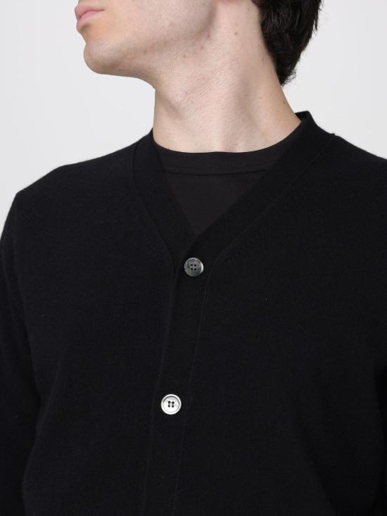 26FW 꼼데가르송 브이넥 가디건 FZN105 1 Black - COMME DES GARCONS