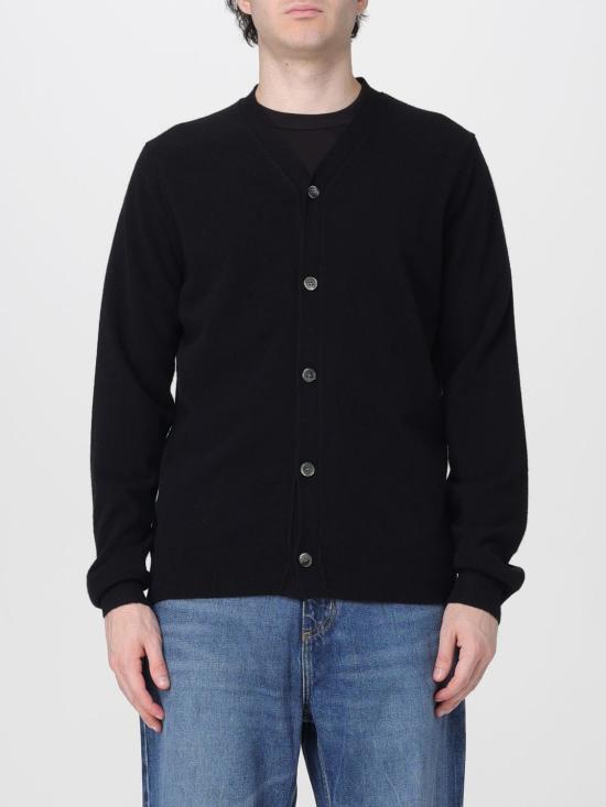 26FW 꼼데가르송 브이넥 가디건 FZN105 1 Black