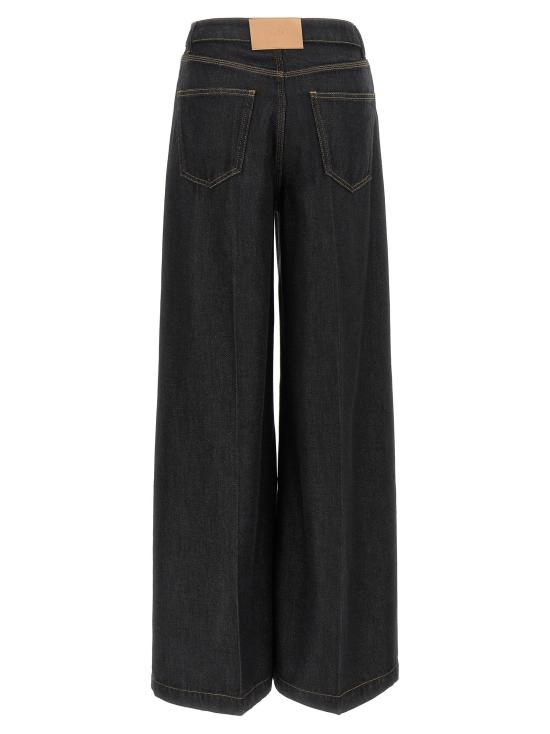  누드 데님 팬츠 LD1103W2627109 BLACK - NUDE