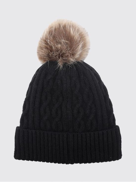 26FW 리우조 모자 2F6008MA33S 22222 Black - LIU JO