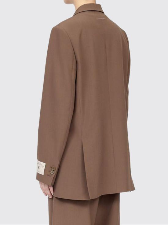 26FW MM6 메종마르지엘라 자켓 S52BN0160M36020 123 Brown - MM6 MAISON MARGIELA