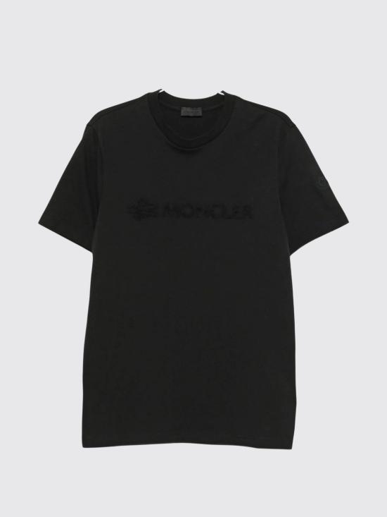 26FW 몽클레어 반팔 티셔츠 L20918C0001189AUG 999 Black