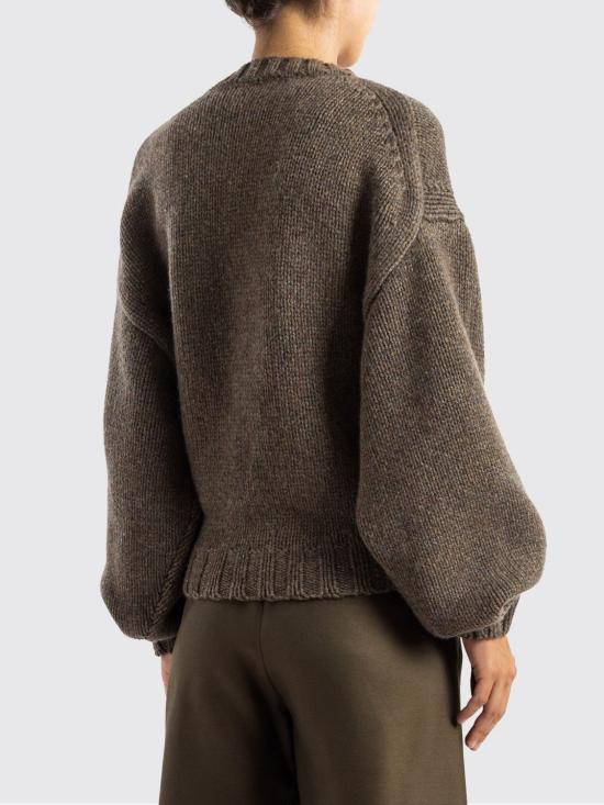 26FW 케이트 GEMMA 스웨터 18273645 777 Brown - KHAITE