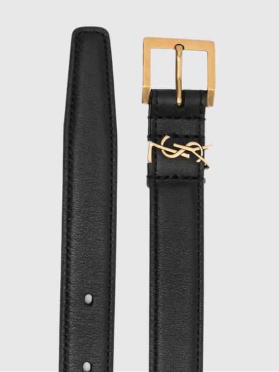 26FW 생로랑 벨트 A0054TBOO0W 1000 Black - SAINT LAURENT