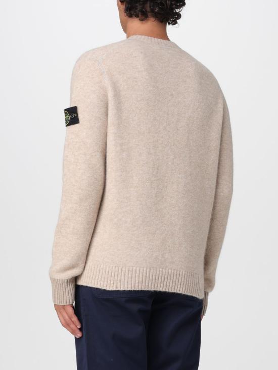 26FW 스톤 아일랜드 스웨터 5100050S0N22 V0M94 Biscuit - STONE ISLAND
