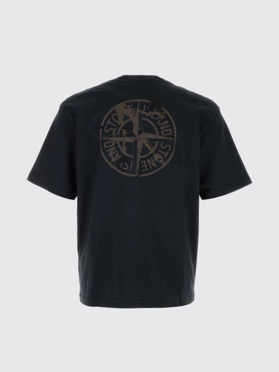 26FW 스톤 아일랜드 반팔 티셔츠 2100001S0E19 V0020 Navy - STONE ISLAND