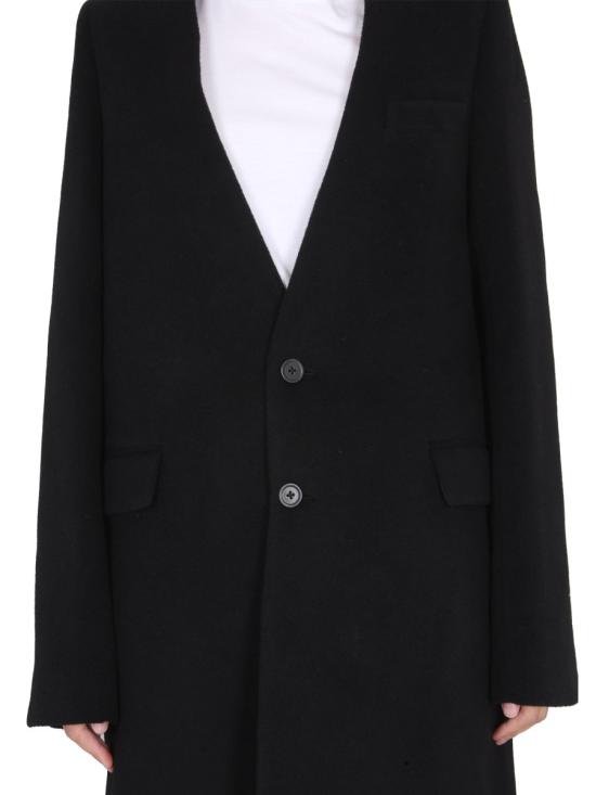  앤 드뮐미스터 트렌치 코트 B0010819 FA113099 BLACK - ANN DEMEULEMEESTER
