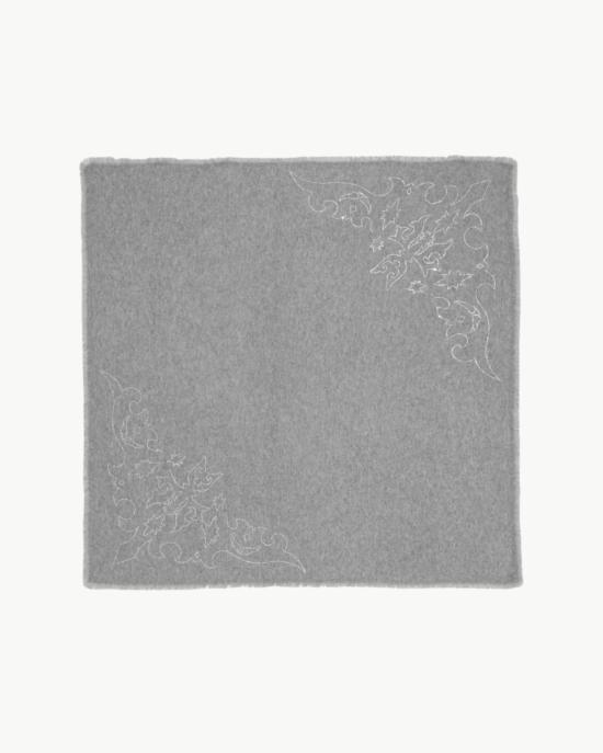  자딕앤볼테르 머플러/스카프 Zadig & Voltaire Stevie Strass 웨스턴 스카프 Gris Chine