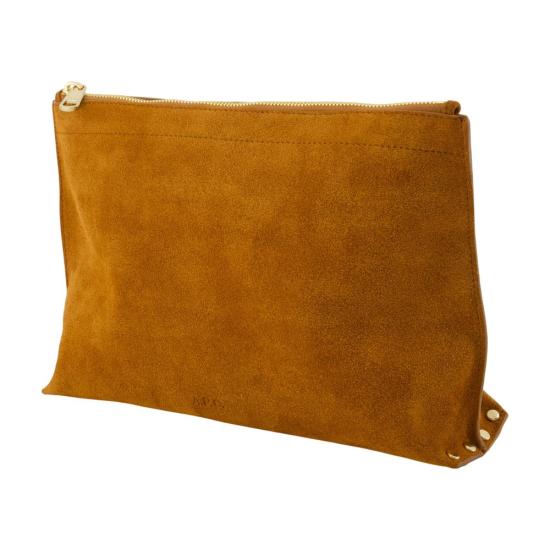 26FW 아페쎄 클러치/파우치 PXCEI F63023 CAB BROWN - A.P.C.