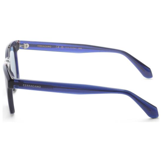  살바토레 페라가모 안경 페라가모 SF2040SE 432 50mm 투명 블루 선글라스 - SALVATORE FERRAGAMO