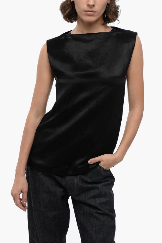  질샌더 탑 J03NC0129 J75051 001 Black