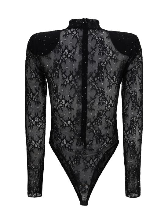 26FW 니사 반팔 티셔츠 BODYS16733 BLACK - NISSA
