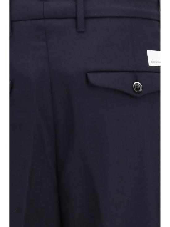 26FW 나인인더모닝 스트레이트 팬츠 9FW26AP86 NAVY BLUE - NINE IN THE MORNING